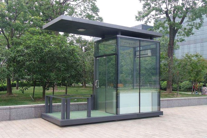 崗亭設計應該結合附近建筑物進行設計