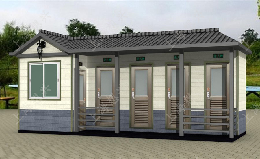 上海街頭的移動環(huán)保廁所源于技藝精湛的設(shè)計生產(chǎn)廠家