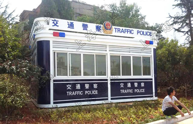 治安崗亭組裝工藝流程介紹