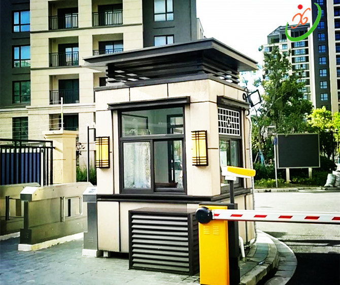 真石漆保安崗亭