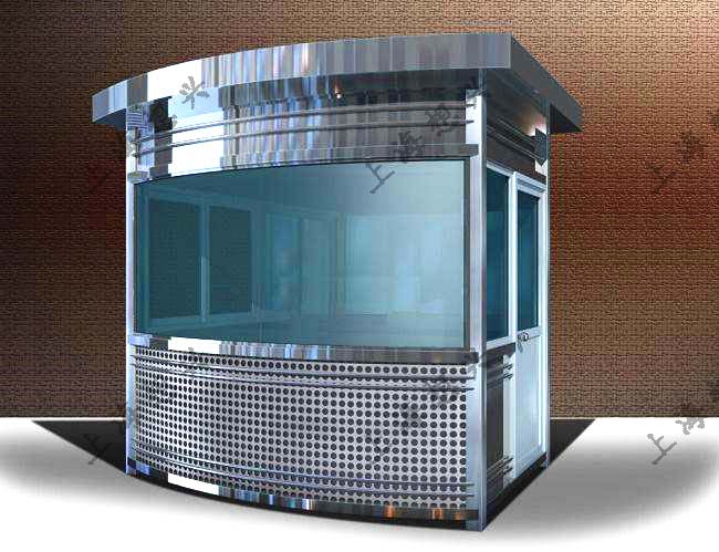 全程監控不銹鋼崗亭制作過程