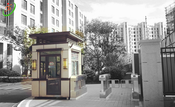 真石漆保安崗亭