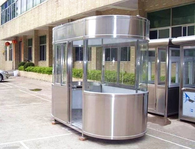 崗亭制作廠家和您分享不銹鋼崗亭制作方法