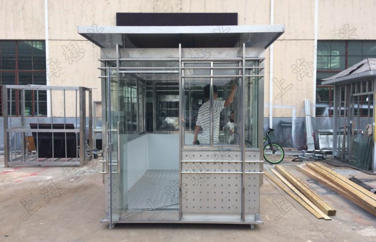 不銹鋼門衛崗亭 不銹鋼門衛崗亭