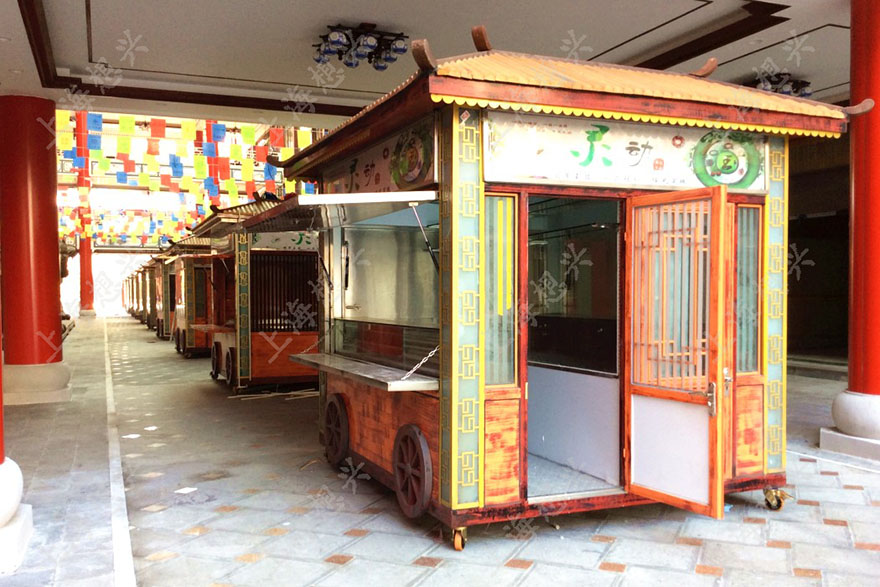 售貨亭熟食車和其它售貨亭的區(qū)別