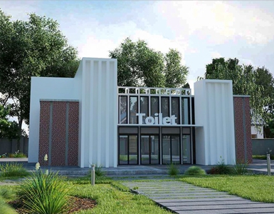 城市現代型移動廁所