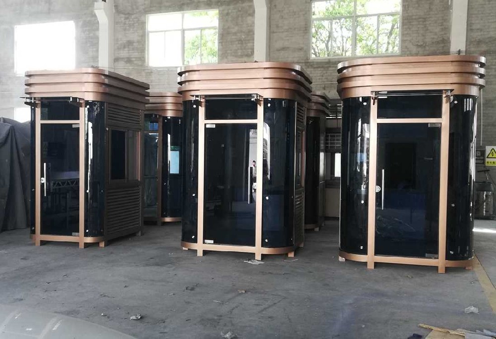 上海普陀區鋼結構崗亭完成安裝