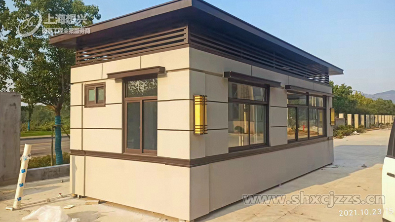 安全守護的新風尚，現代真石漆崗亭