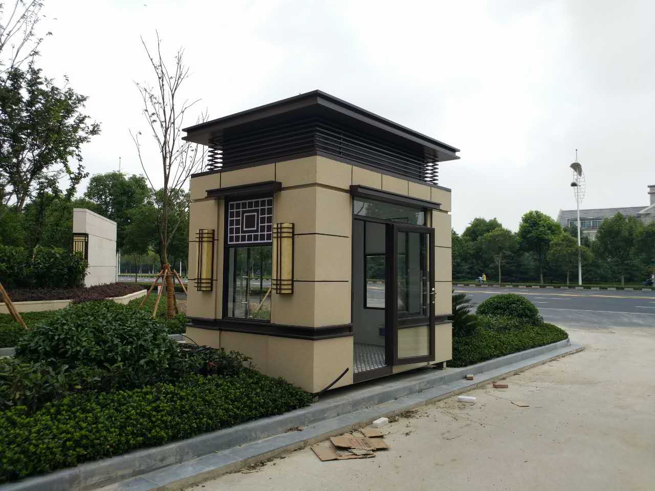 真石漆值班崗亭